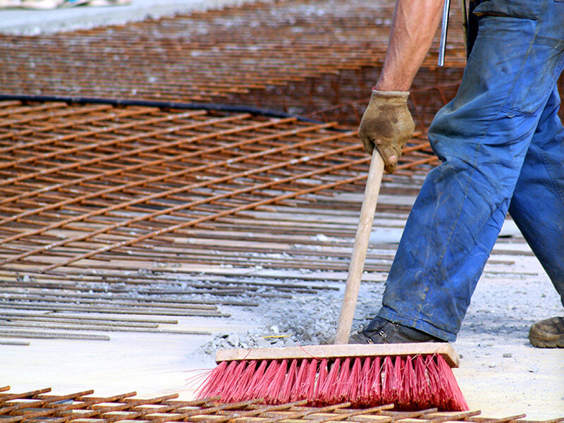 Nettoyage après travaux